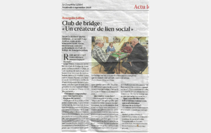 Le Dauphiné Libéré parle du CBBJ