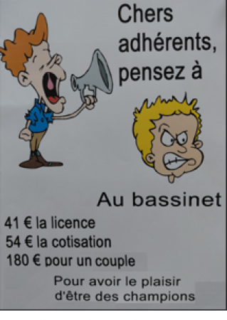 Adhésion saison 2026-2027