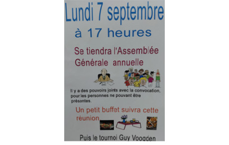 Assemblée Générale du club